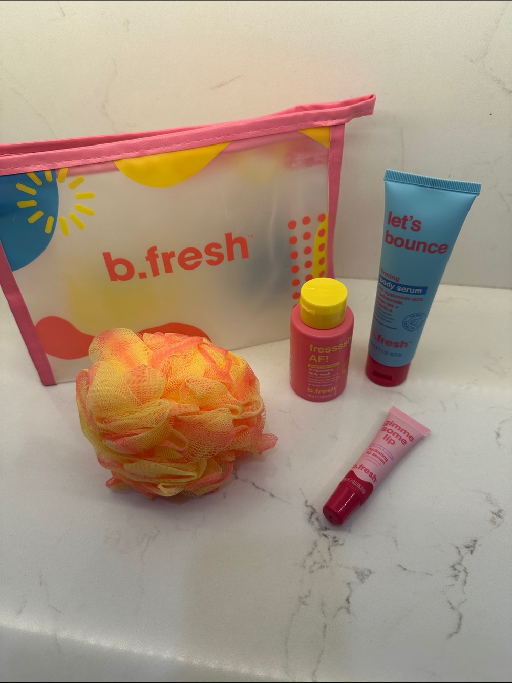 B. fresh Bath Set - Cleansing & Moisturizing Kit